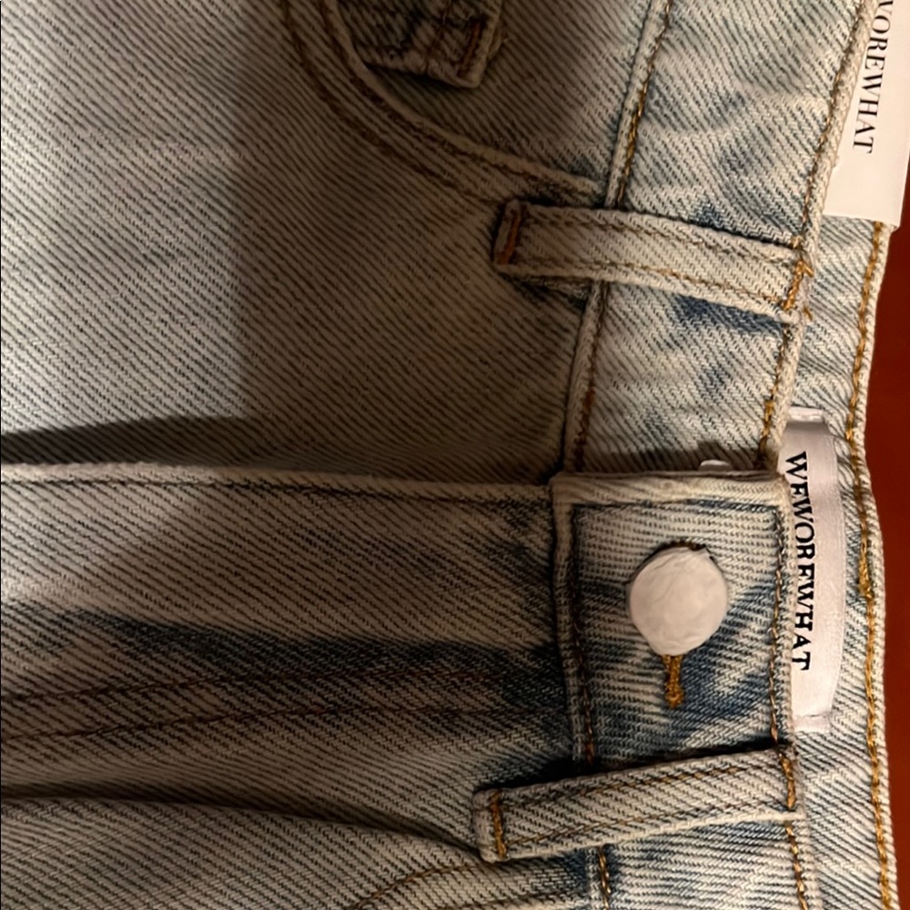 WeWoreWhat Light Blue Jean Shorts - Picture 6 of 9